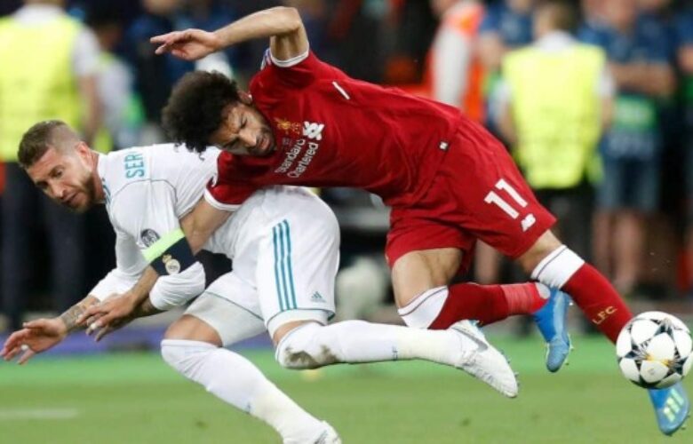 Рамос -Мохамед Салах bet365