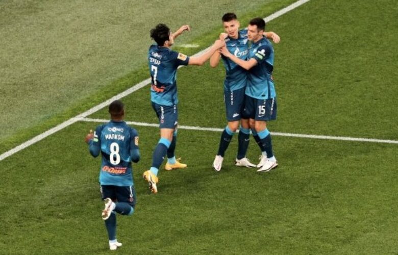 Зенит се върна на върха в класирането на руското първенство bet365